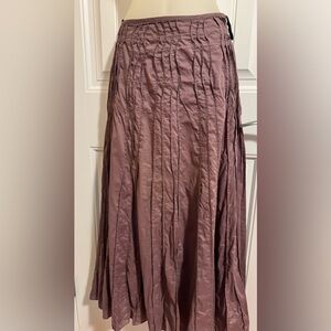 Elegant Mauve Pleated Skirt by Sandwich size 36